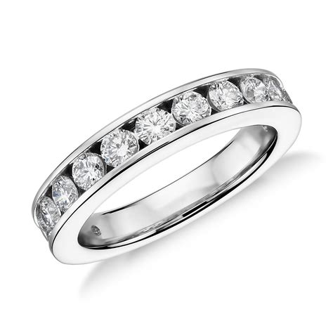 channel settings for engagement ring.